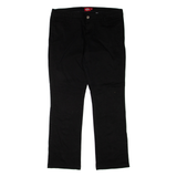 DICKIES Womens Trousers Black Regular Bootcut W36 L31
