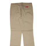 DICKIES Womens Trousers Beige Regular Bootcut W28 L32