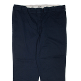 DICKIES Mens Trousers Blue Regular Tapered W44 L29