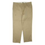 DICKIES Mens Trousers Beige Regular Tapered W42 L32