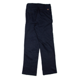 DICKIES Flex Mens Trousers Blue Regular Straight W30 L32