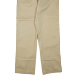 DICKIES Flex Mens Trousers Beige Regular Straight W36 L34