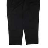 DICKIES Mens Trousers Black Regular Tapered W42 L30