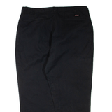 DICKIES Mens Trousers Black Regular Tapered W42 L30