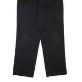 DICKIES Mens Trousers Black Regular Straight W30 L31