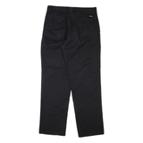 DICKIES Mens Trousers Black Regular Straight W30 L31