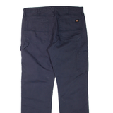 DICKIES Flex Mens Trousers Blue Regular Straight W36 L32