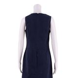 BODEN Womens Shift Dress Blue Sleeveless Knee Length UK 10