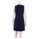 BODEN Womens Shift Dress Blue Sleeveless Knee Length UK 10