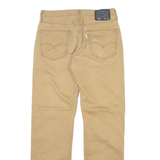 LEVI'S 514 Mens Trousers Beige Slim Straight W30 L32