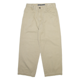 NAUTICA Mens Trousers Beige Relaxed Straight W30 L24