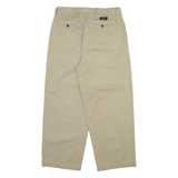 NAUTICA Mens Trousers Beige Relaxed Straight W30 L24