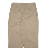 TOMMY HILFIGER Mens Trousers Beige Relaxed Straight W36 L32