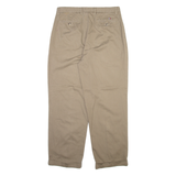 TOMMY HILFIGER Mens Trousers Beige Relaxed Straight W36 L32