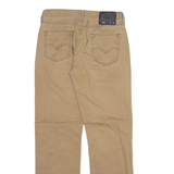 LEVI'S 514 Mens Trousers Beige Slim Straight W30 L32