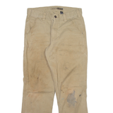 CARHARTT Workwear Mens Trousers Beige Relaxed Straight W30 L30