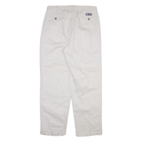 CHAPS RALPH LAUREN Mens Trousers Grey Relaxed Straight W36 L32