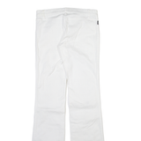 MOSCHINO Womens Trousers White Slim Bootcut W28 L34