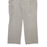 CARHARTT Carpenter Mens Trousers Grey Relaxed Straight W32 L30
