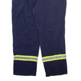 CARHARTT Workwear Mens Trousers Blue Relaxed Straight W38 L30