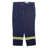 CARHARTT Workwear Mens Trousers Blue Relaxed Straight W38 L30