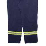 CARHARTT Workwear Mens Trousers Blue Relaxed Straight W38 L30