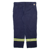 CARHARTT Workwear Mens Trousers Blue Relaxed Straight W38 L30