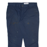 CARHARTT Mens Trousers Blue Relaxed Straight W40 L30