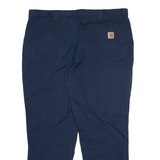 CARHARTT Mens Trousers Blue Relaxed Straight W40 L30