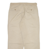 CELIO Mens Trousers Beige Relaxed Straight W34 L29