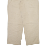 CELIO Mens Trousers Beige Relaxed Straight W34 L29