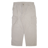 CARHARTT Carpenter Mens Trousers Grey Relaxed Straight W40 L30