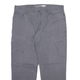 CARHARTT Mens Trousers Grey Relaxed Straight W40 L30