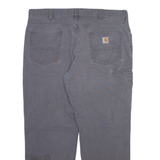 CARHARTT Mens Trousers Grey Relaxed Straight W40 L30