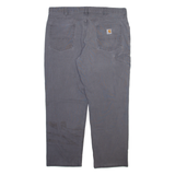 CARHARTT Mens Trousers Grey Relaxed Straight W40 L30
