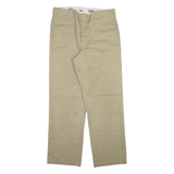 DICKIES 874 Workwear Mens Trousers Beige Regular Straight W36 L32