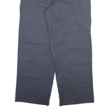 DICKIES Mens Trousers Grey Relaxed Straight W38 L32