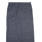 DICKIES Mens Trousers Grey Relaxed Straight W38 L32