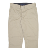 DICKIES Mens Trousers Beige Regular Straight W34 L30