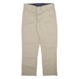 DICKIES Mens Trousers Beige Regular Straight W34 L30