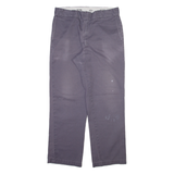 DICKIES 874 Workwear Mens Trousers Grey Regular Straight W32 L29