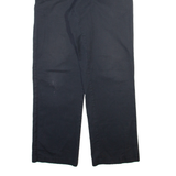 DICKIES Mens Trousers Black Regular Straight W32 L32