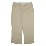 DICKIES Mens Trousers Beige Relaxed Straight W40 L30