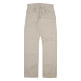 LEVI'S 514 Mens Trousers Beige Slim Straight W29 L32