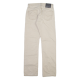 LEVI'S 514 Mens Trousers Beige Slim Straight W29 L32