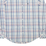 TIMBERLAND Mens Shirt White Check Long Sleeve L