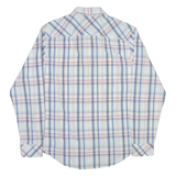 TIMBERLAND Mens Shirt White Check Long Sleeve L