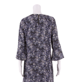 PHASE EIGHT Womens Shift Dress Blue Crazy Pattern Knee Length UK 12