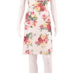 JOULES TOM Occasion Wear Womens Day Dress White Floral Knee Length UK 10