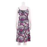 FAT FACE Womens A-Line Dress Purple Floral Sleeveless Knee Length UK 8